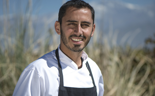 El chef Lucas Bustos.