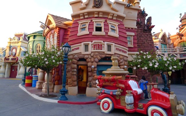 Disneyland park, California