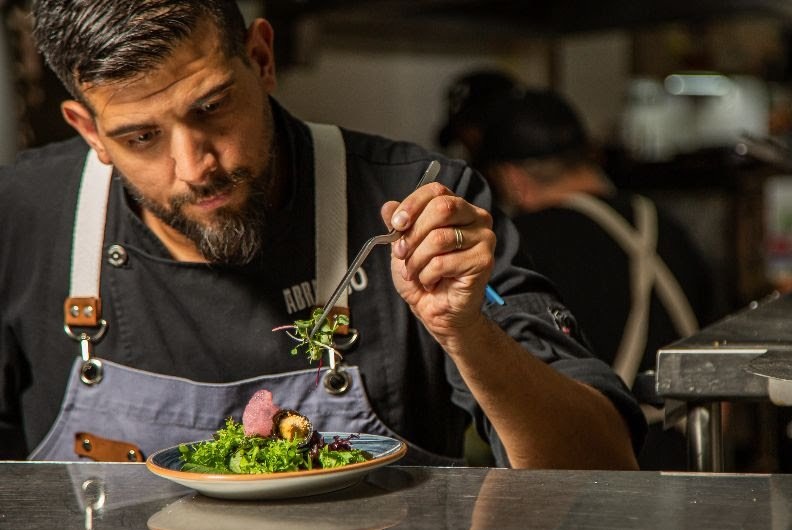 chef Abrasado, los toneles