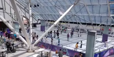 pista de patinaje sobre hielo